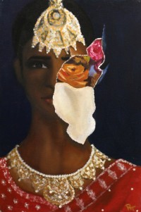 Rimsha Talpur, 12 x 16 Inch, Oil on Canvas, Figurative Painting, AC-RST-002